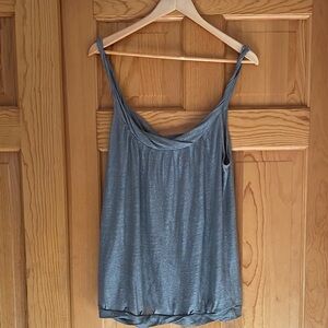 Velvet by Graham & Spencer Shimmering Silver Camisole